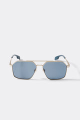 MATTE GOLD/BLUE