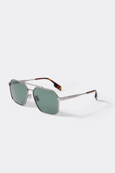 MATTE LIGHT GUNMETAL/GREEN