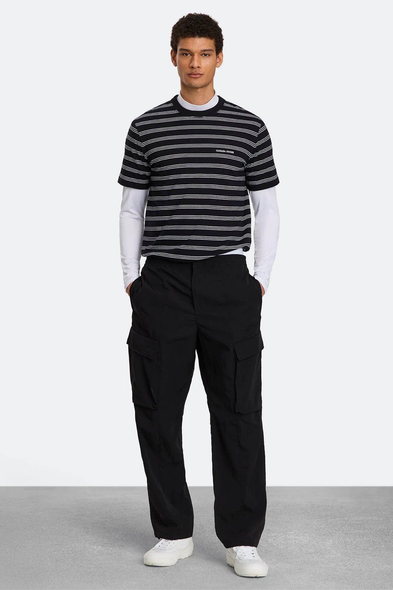 BLACK TALBOT STRIPE