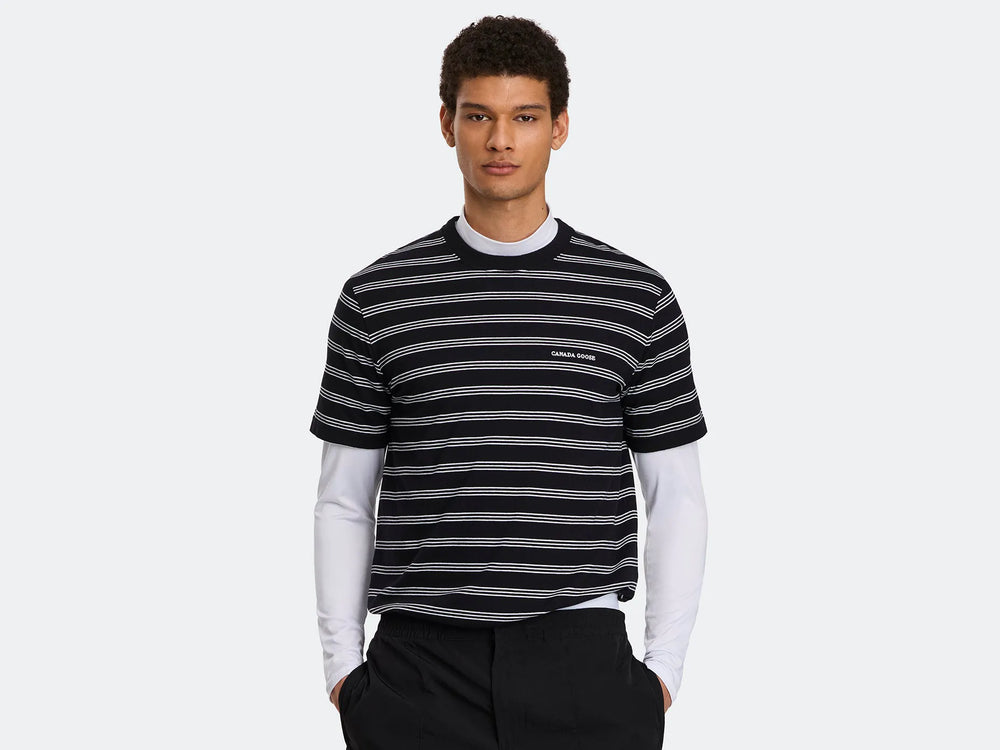 BLACK TALBOT STRIPE