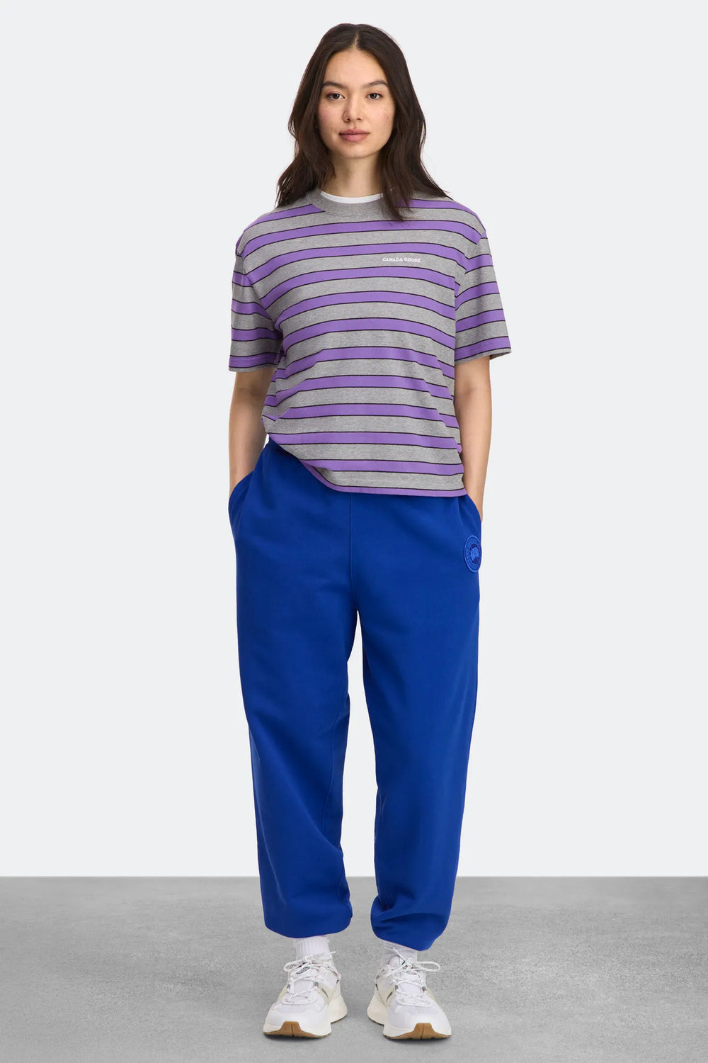 LILAC COLBOURNE STRIPE