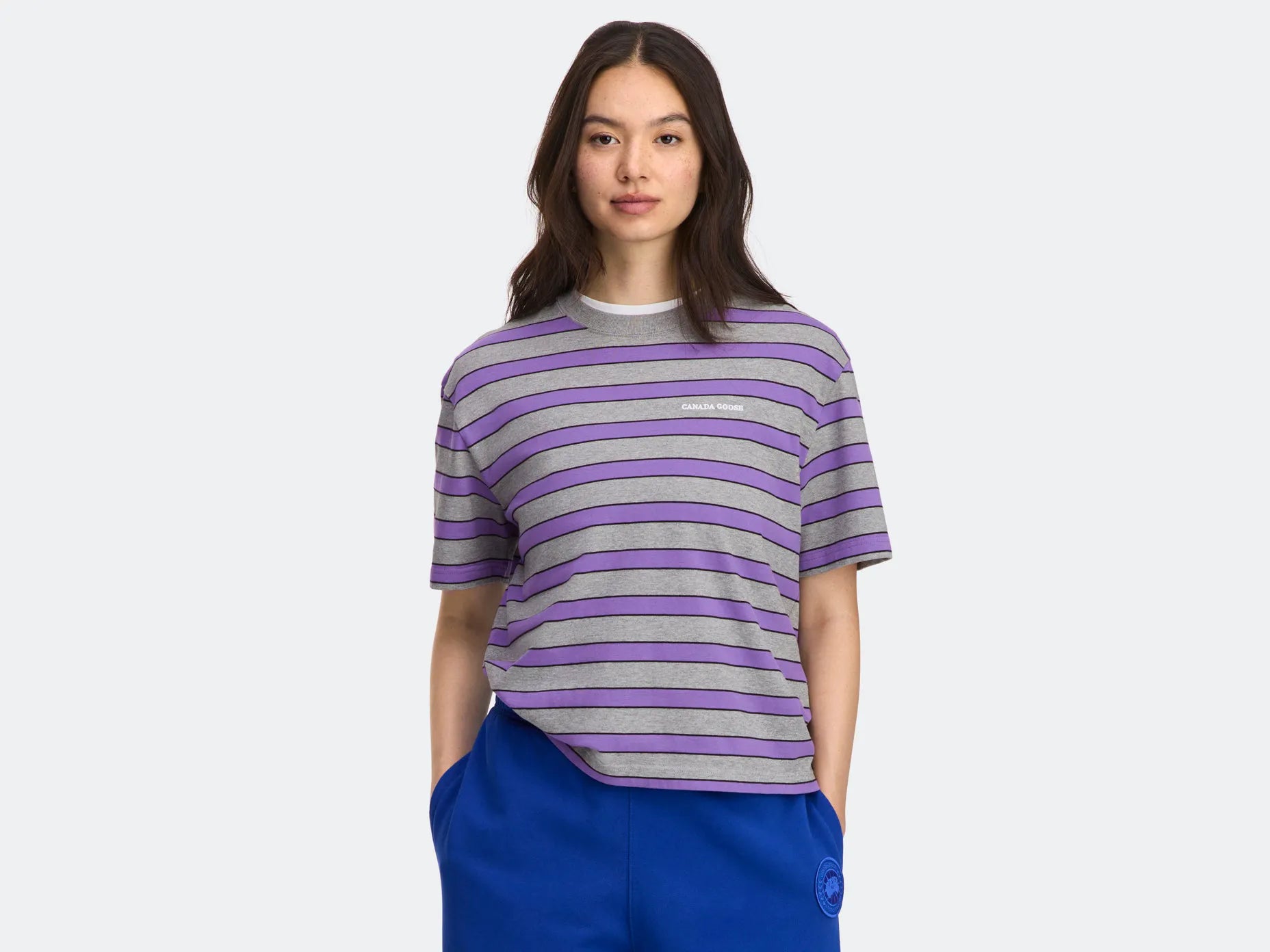 LILAC COLBOURNE STRIPE