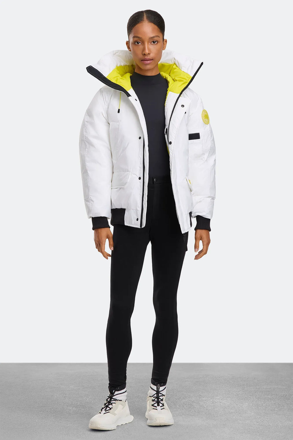 WHITE/ELECTRIC YELLOW