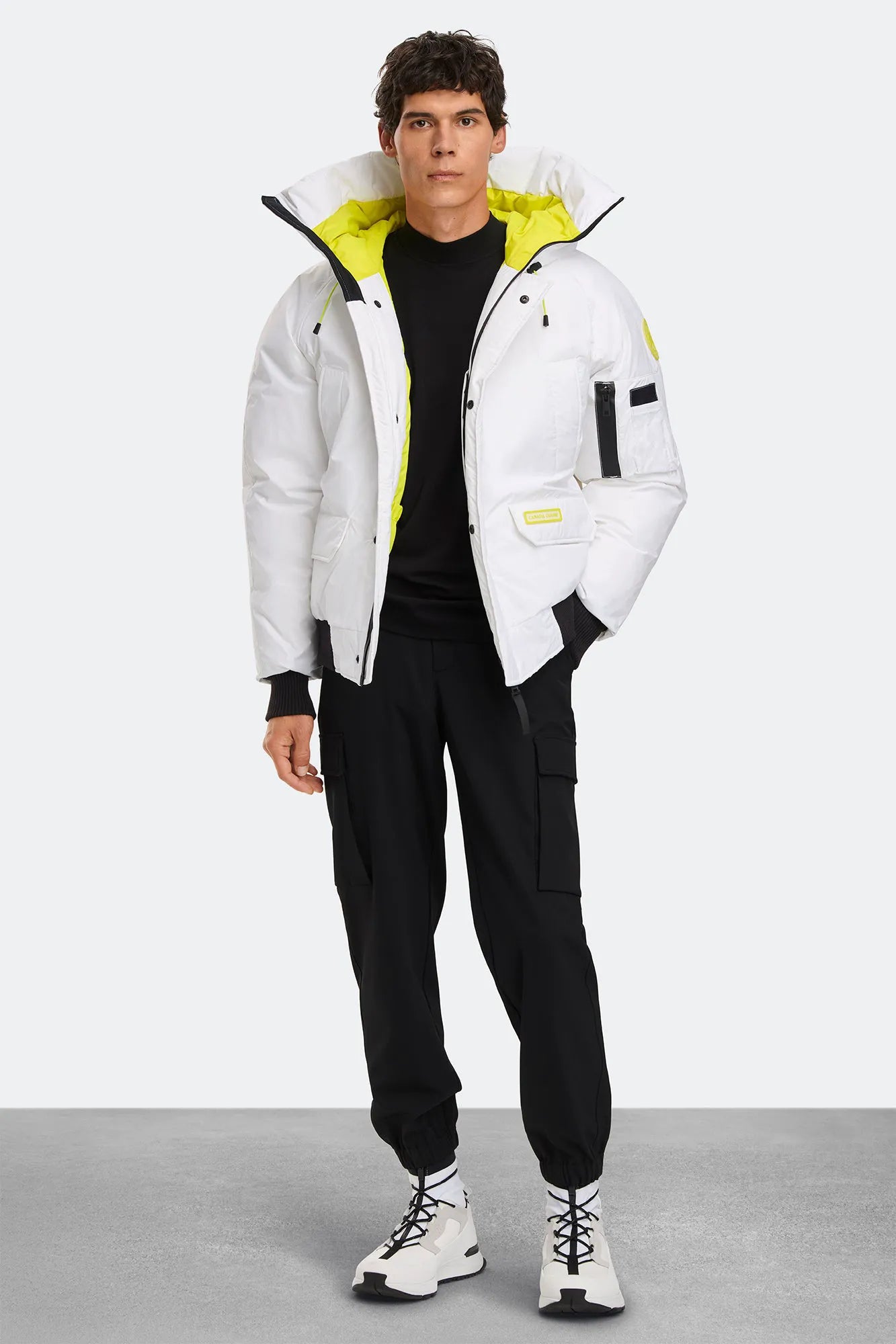 WHITE/ELECTRIC YELLOW