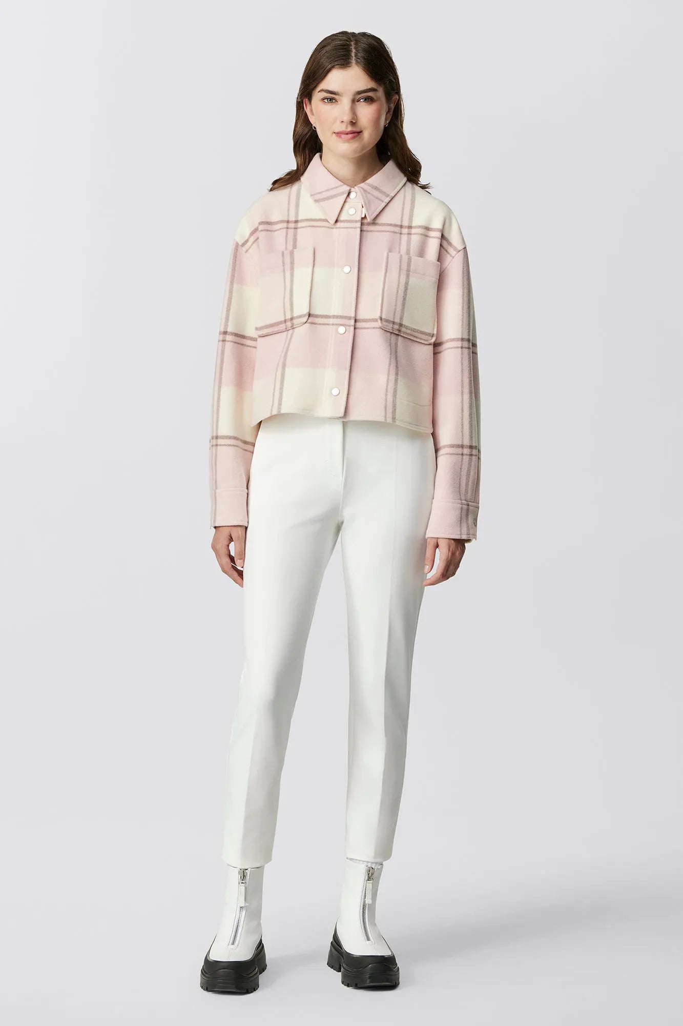 Pink Quartz Plaid