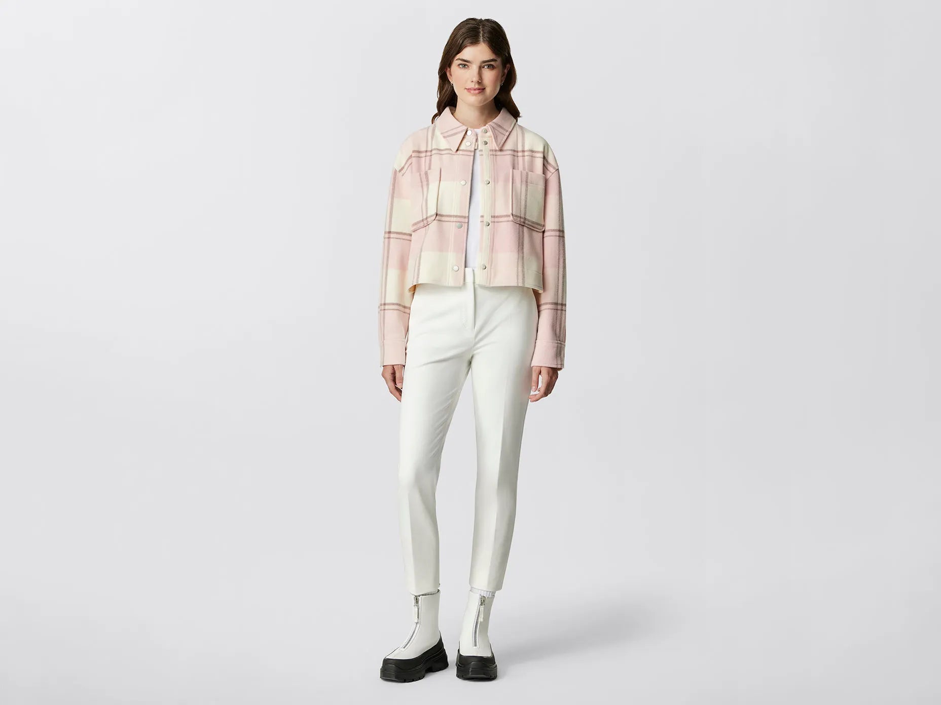 Pink Quartz Plaid