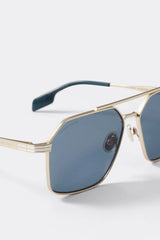 MATTE GOLD/BLUE