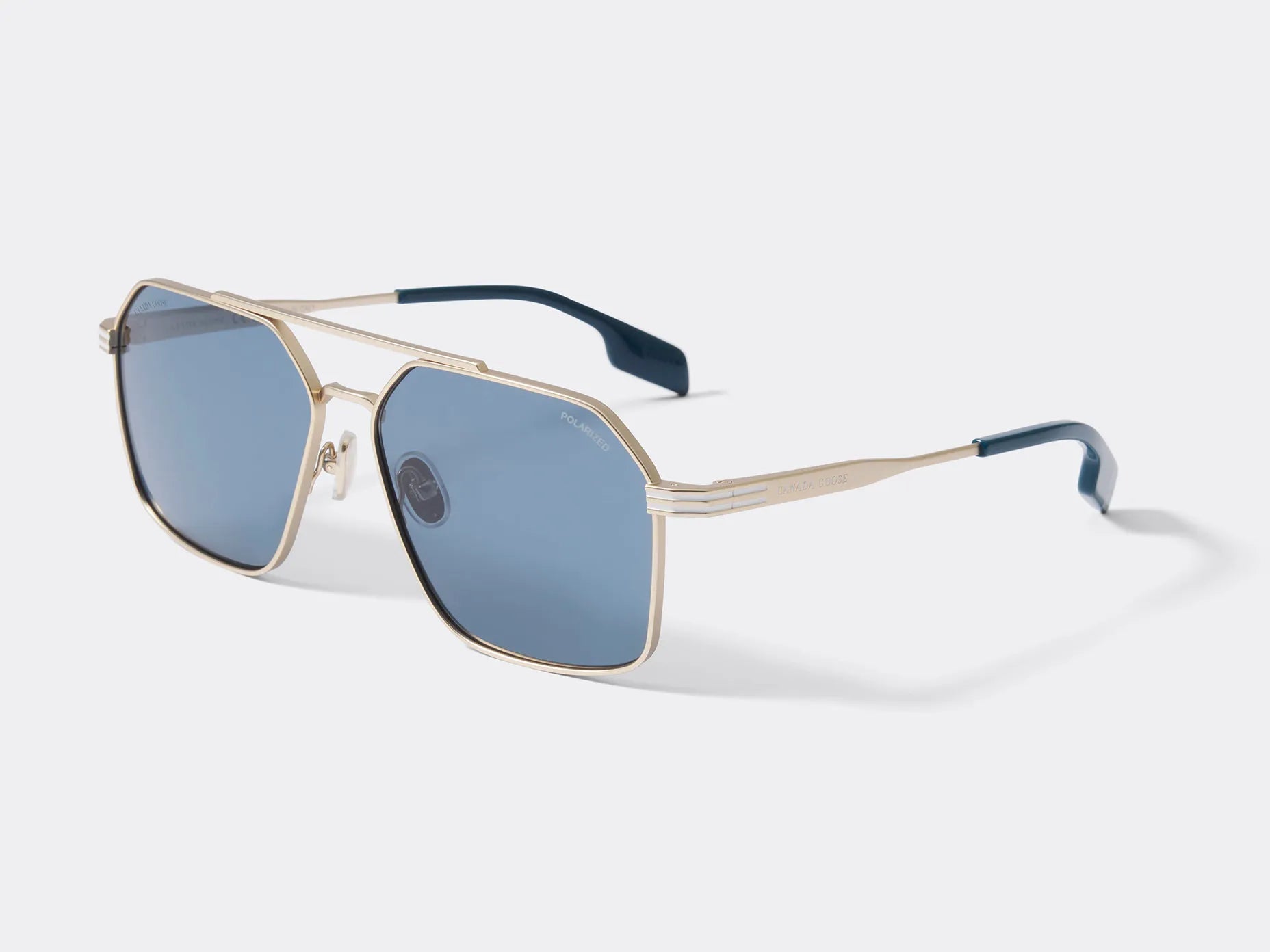 MATTE GOLD/BLUE