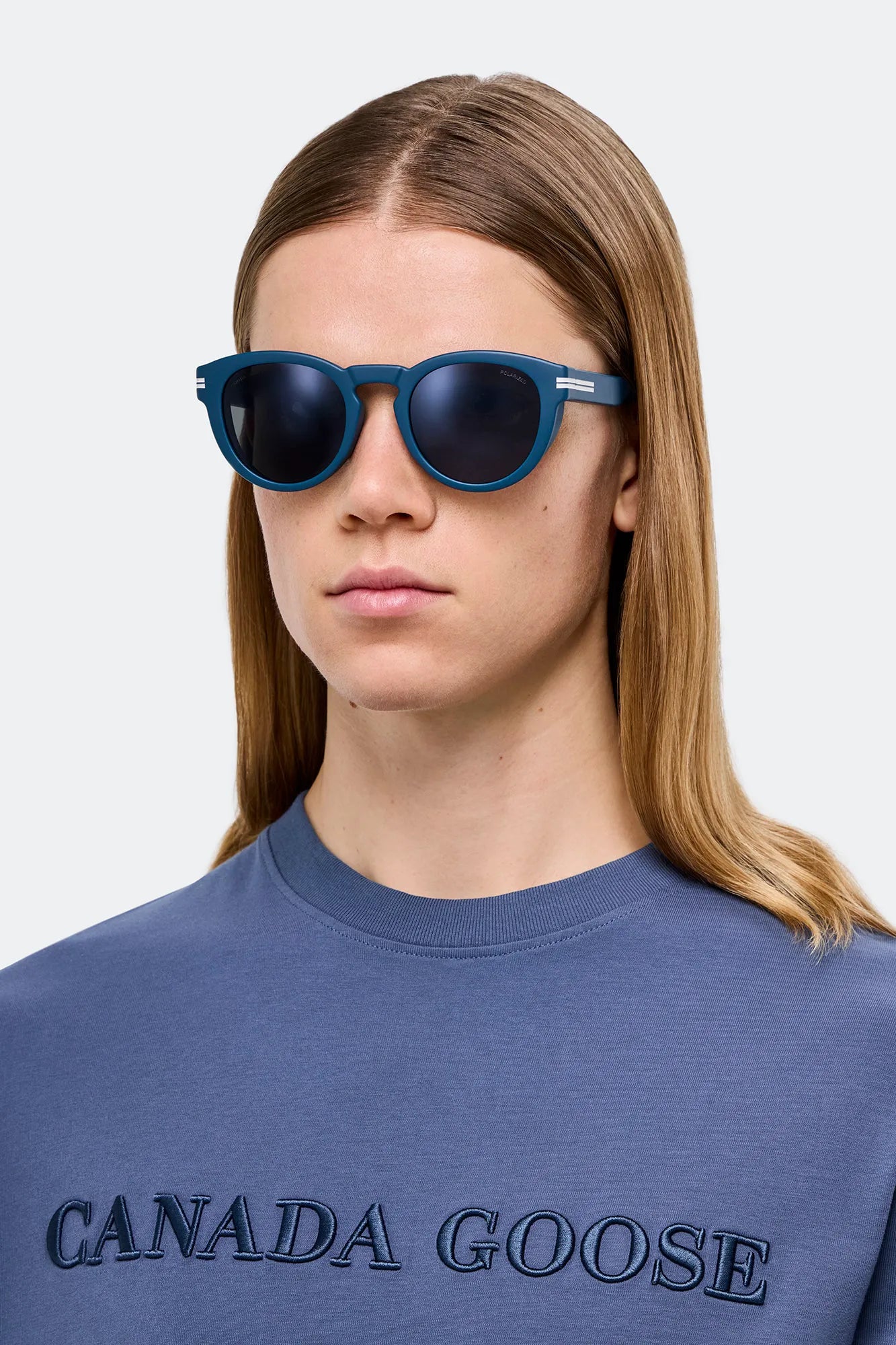 MATTE BLUE/GREY FLASH