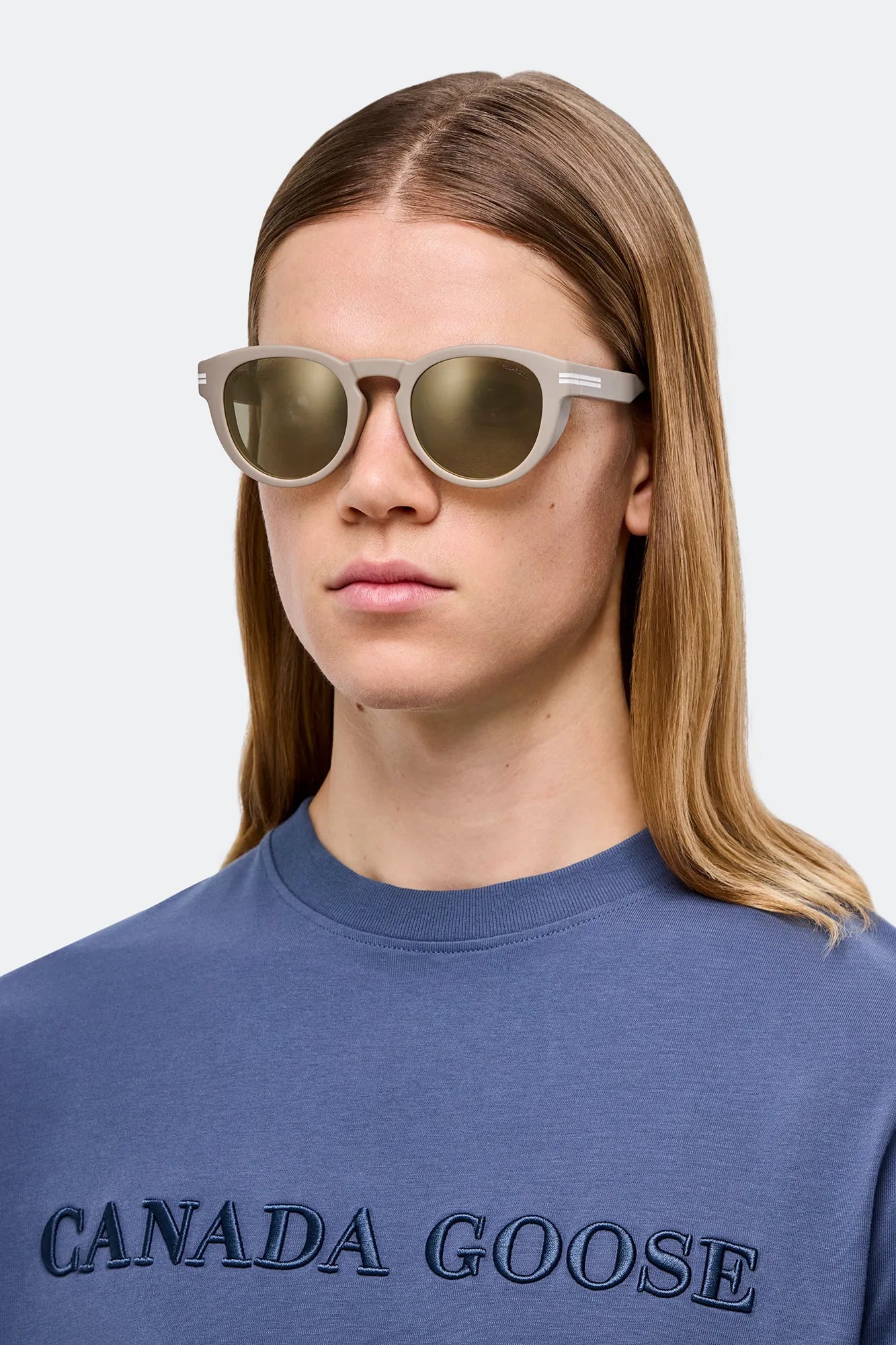 MATTE SAND/GREY FLASH GOLD