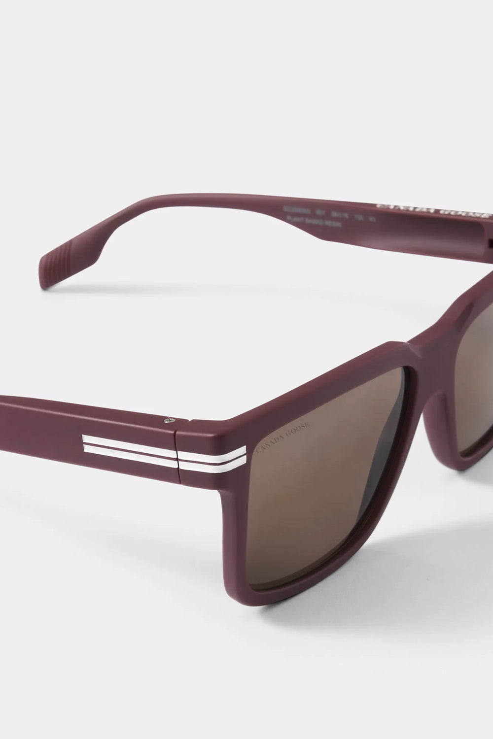 MATTE BURGUNDY/BROWN