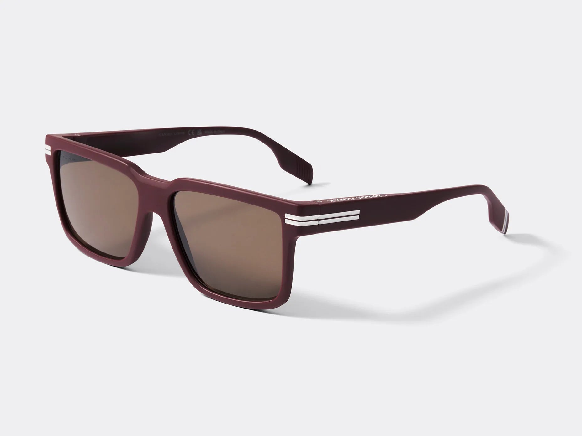 MATTE BURGUNDY/BROWN